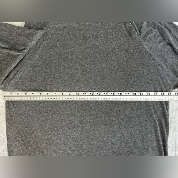 Jason Wu for EVA Air Gray Quarter Snap Pullover Shirt XL Long Sleeve Travel - Picture 8 of 10